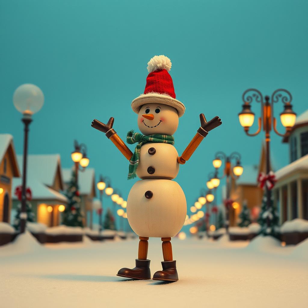 Norwood the Snowman artwork