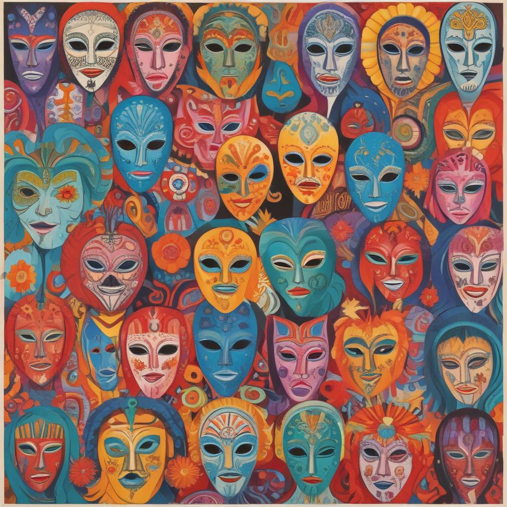 Las Máscaras artwork