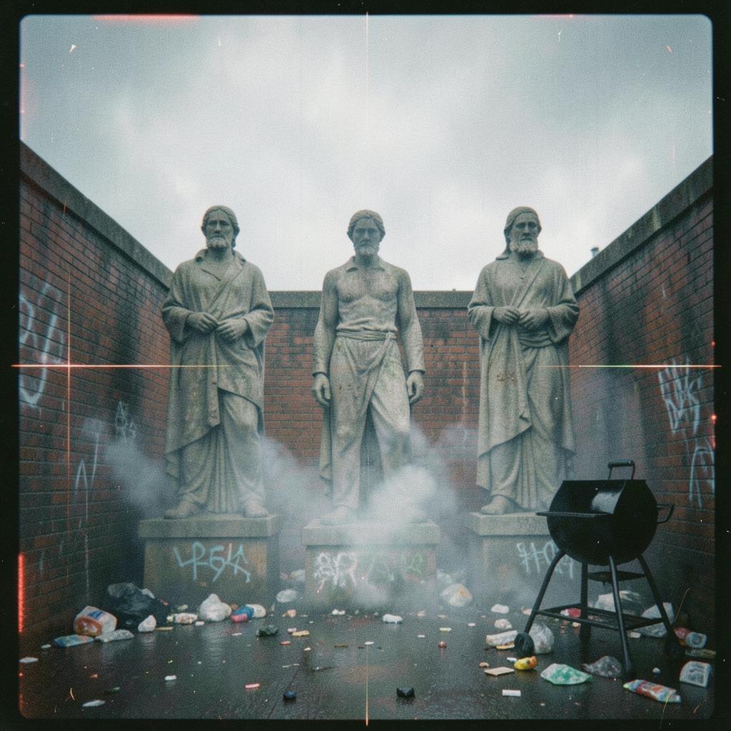Statues in the Smoke (Haunting BBQ Grill Remix) artwork