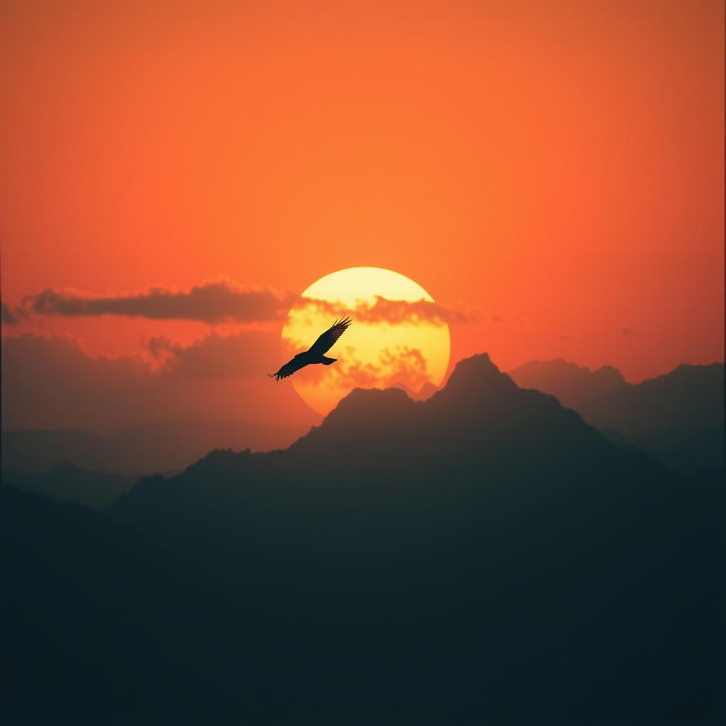 夕日 artwork