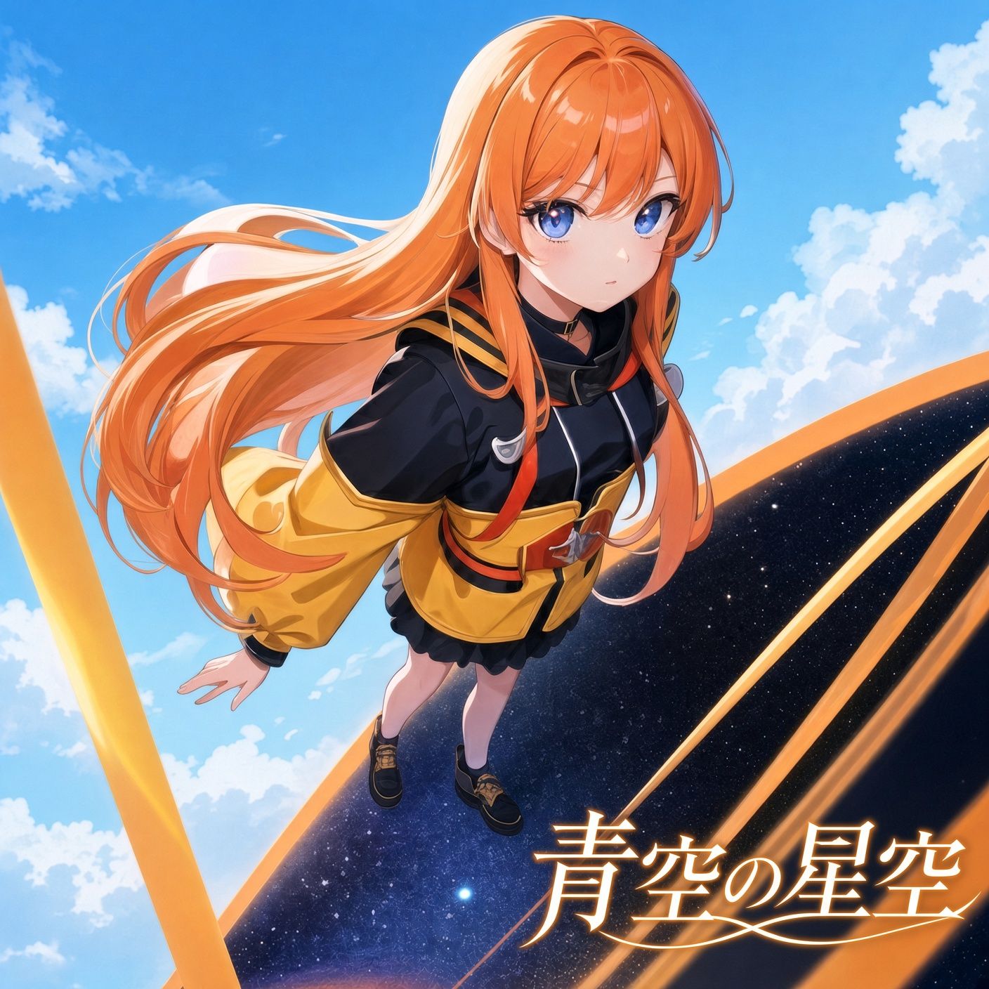 青空の星空  #spaceport artwork