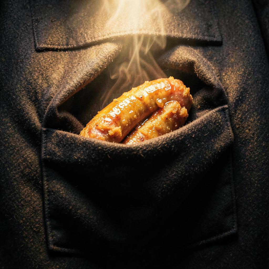 Frikandel in mijn binnenzak artwork