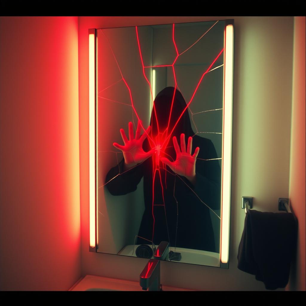 Blood dripping artwork