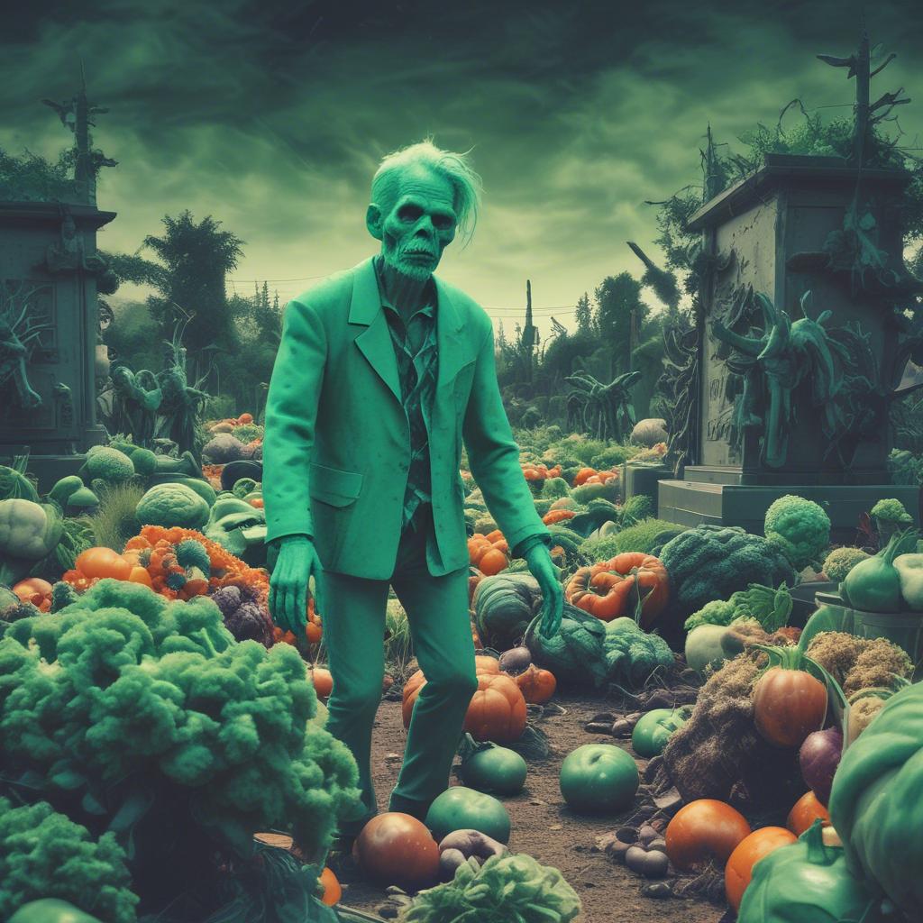 The Vegetarian Zombie artwork