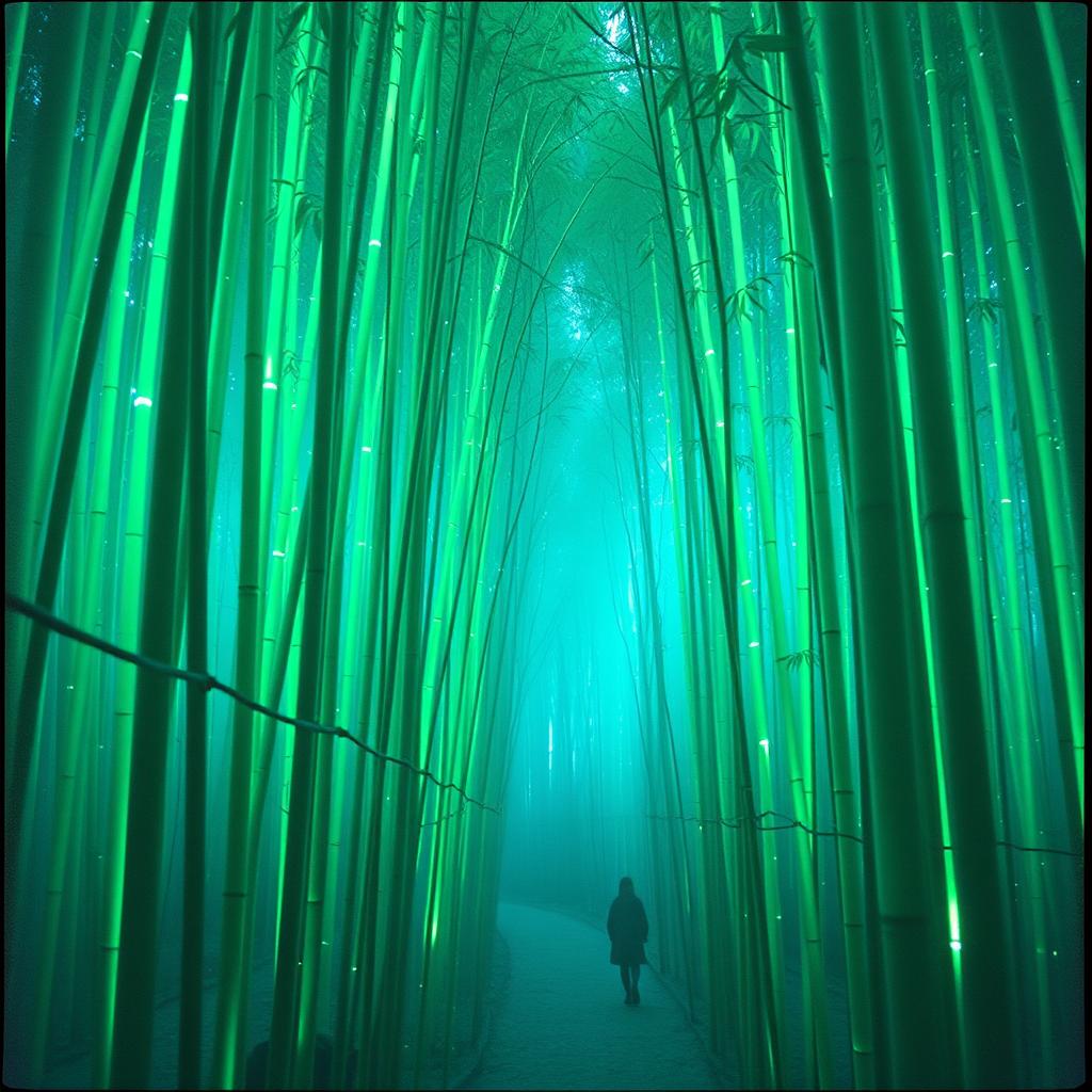 竹林の踊り – Dance in Bamboo Forest artwork
