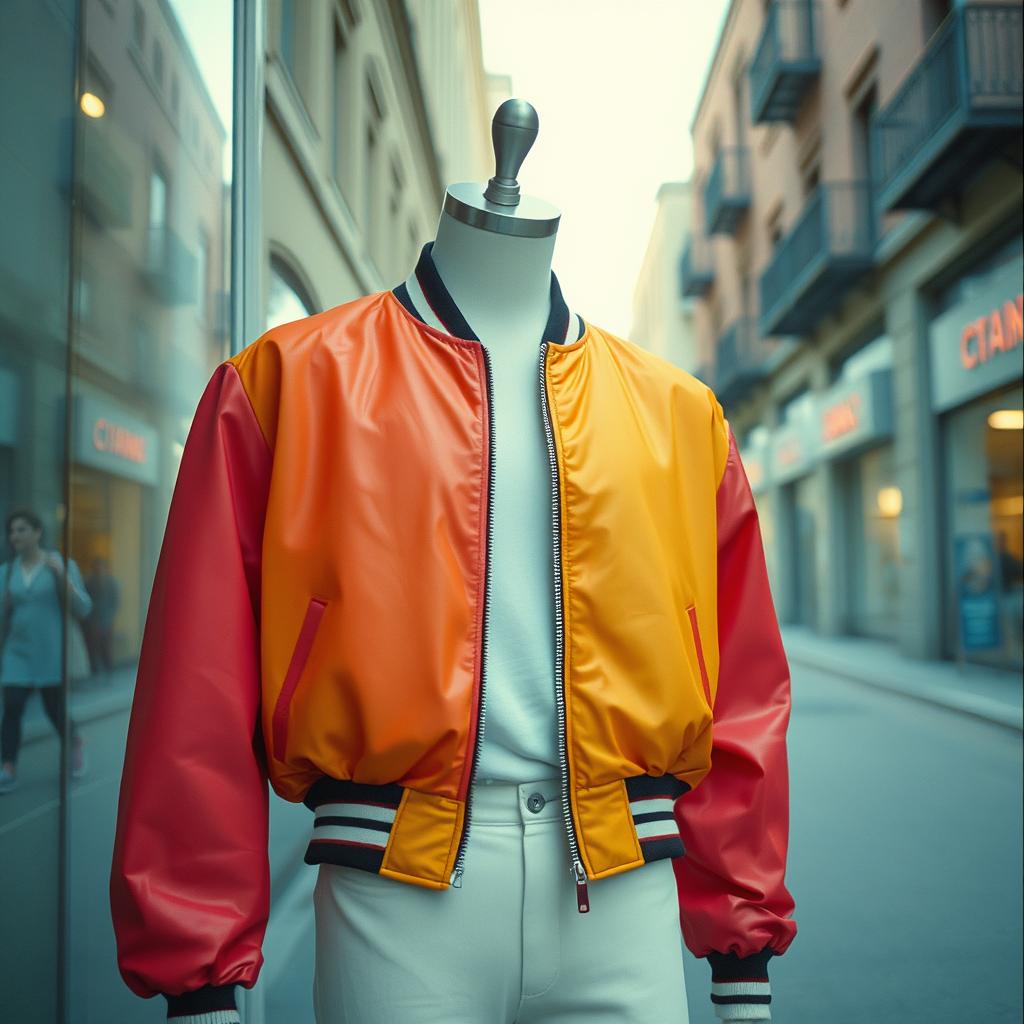 Áo bomber artwork