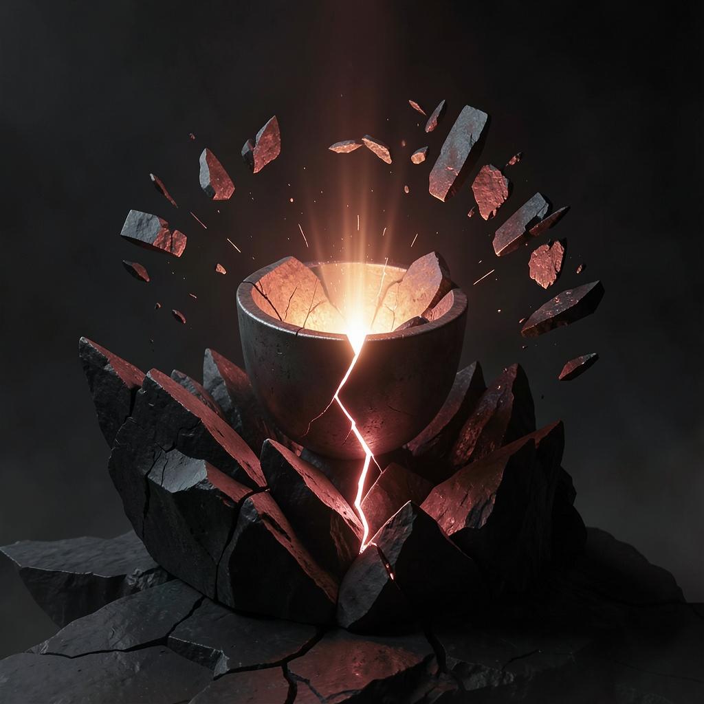 Strength in the Fracture (Metal) artwork