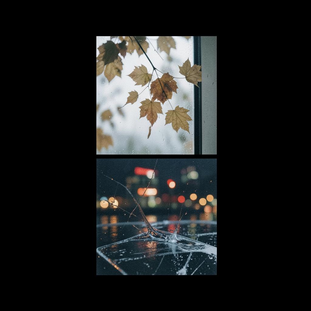 Осень и снег artwork