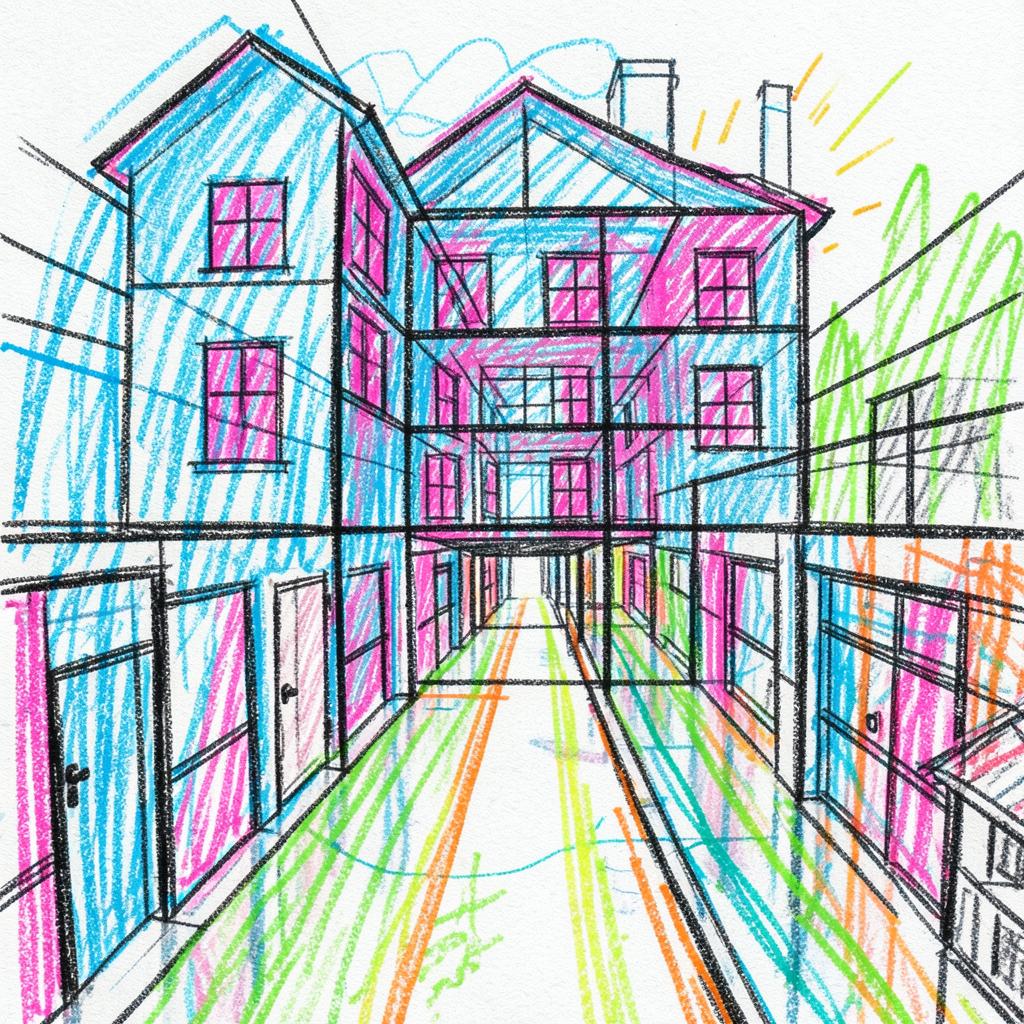 Artwork for A HOUSE WITH TOO MANY ROOMS
