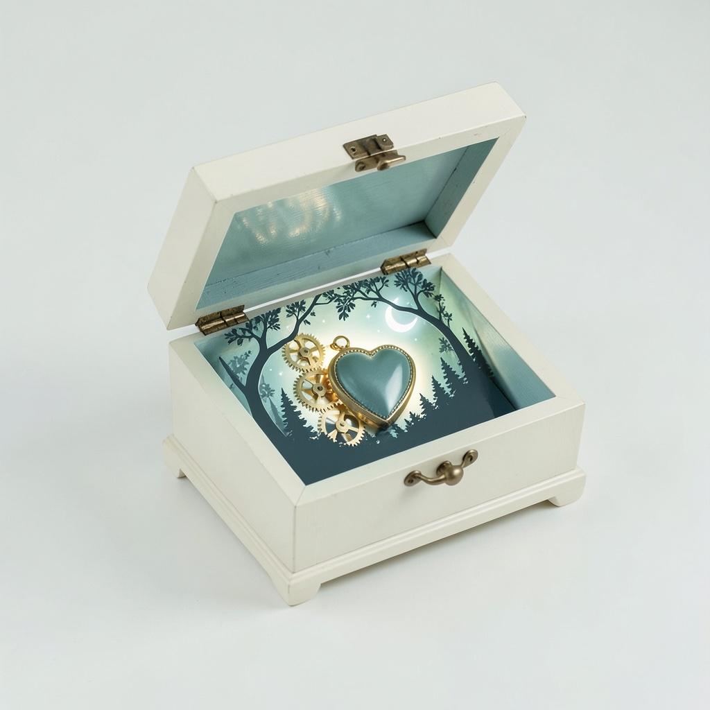 I married  to my stalker ( music box) artwork