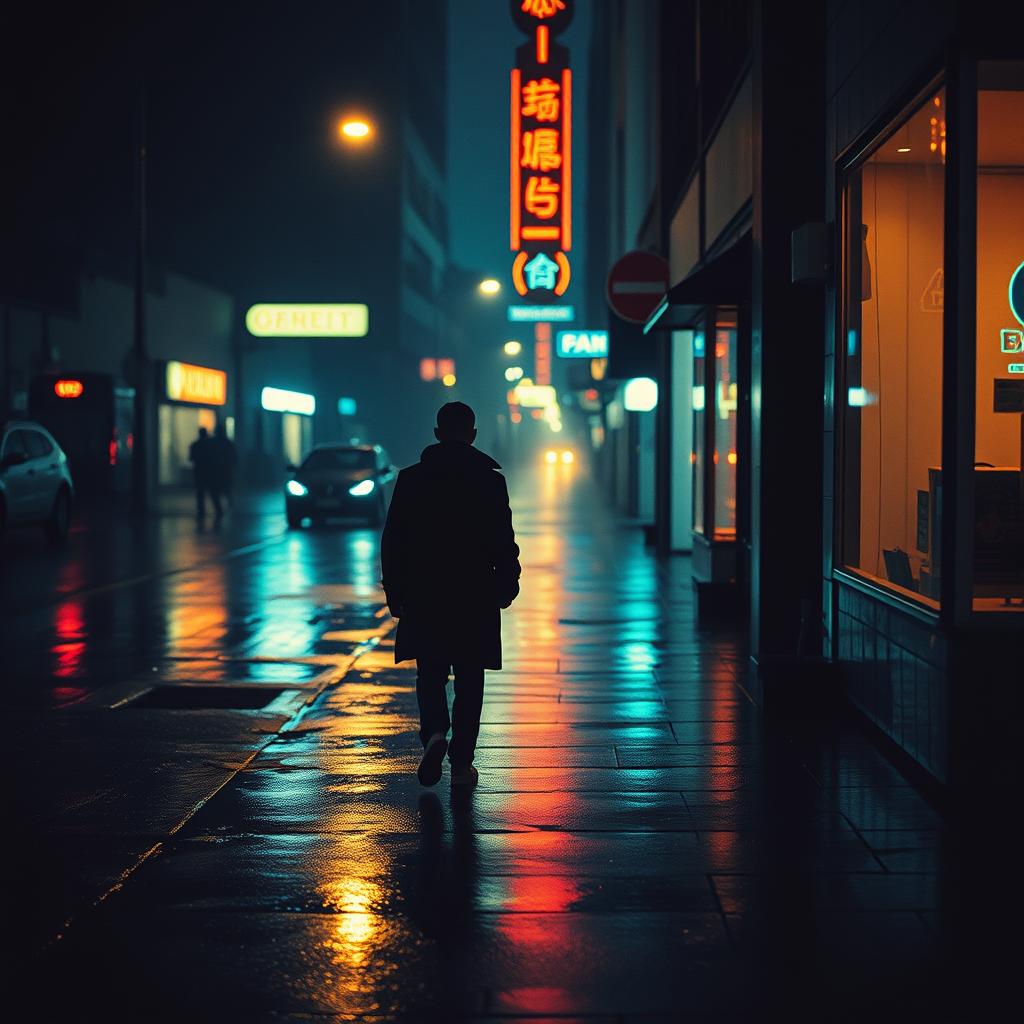 Viniste a mí en la Noche v4. В стиле саундтрека Вонга Кар-Вая artwork