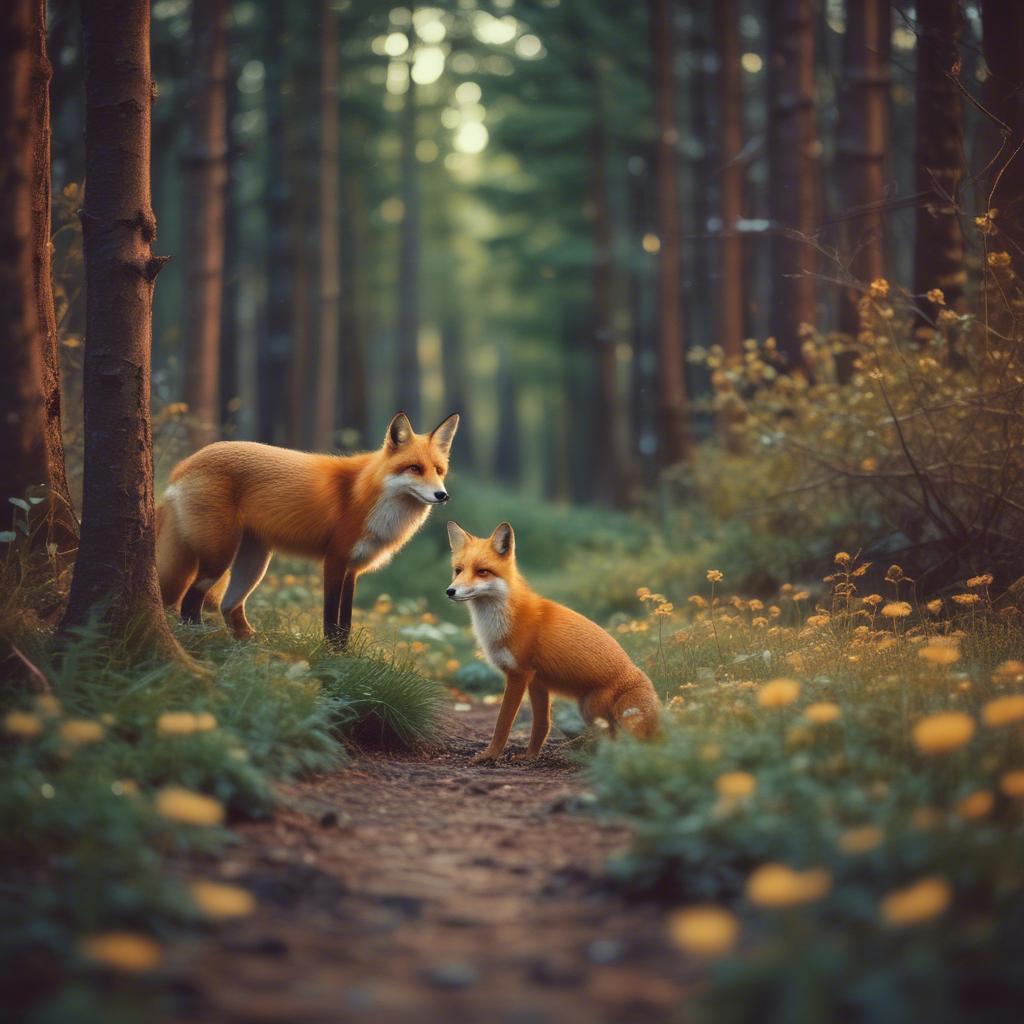 My Kitsune Friend artwork