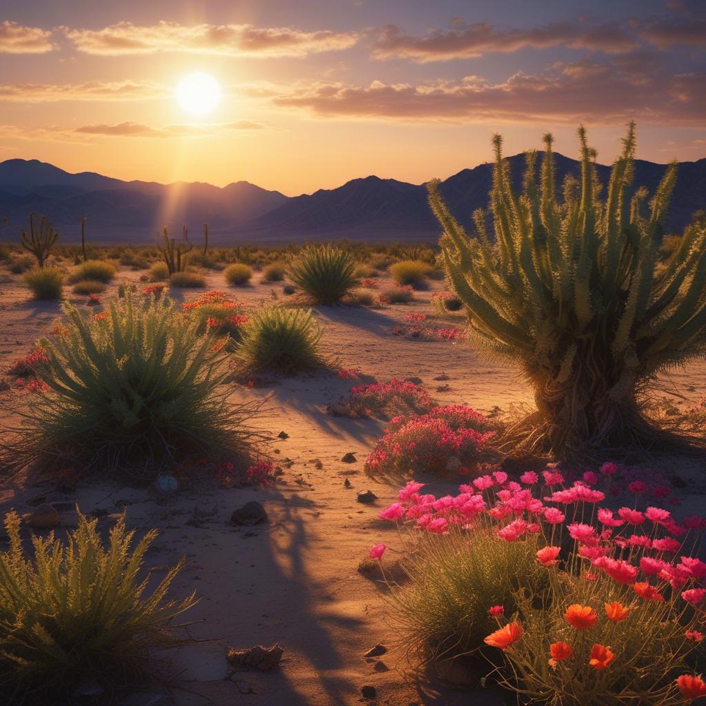 Florecer en el Decierto artwork