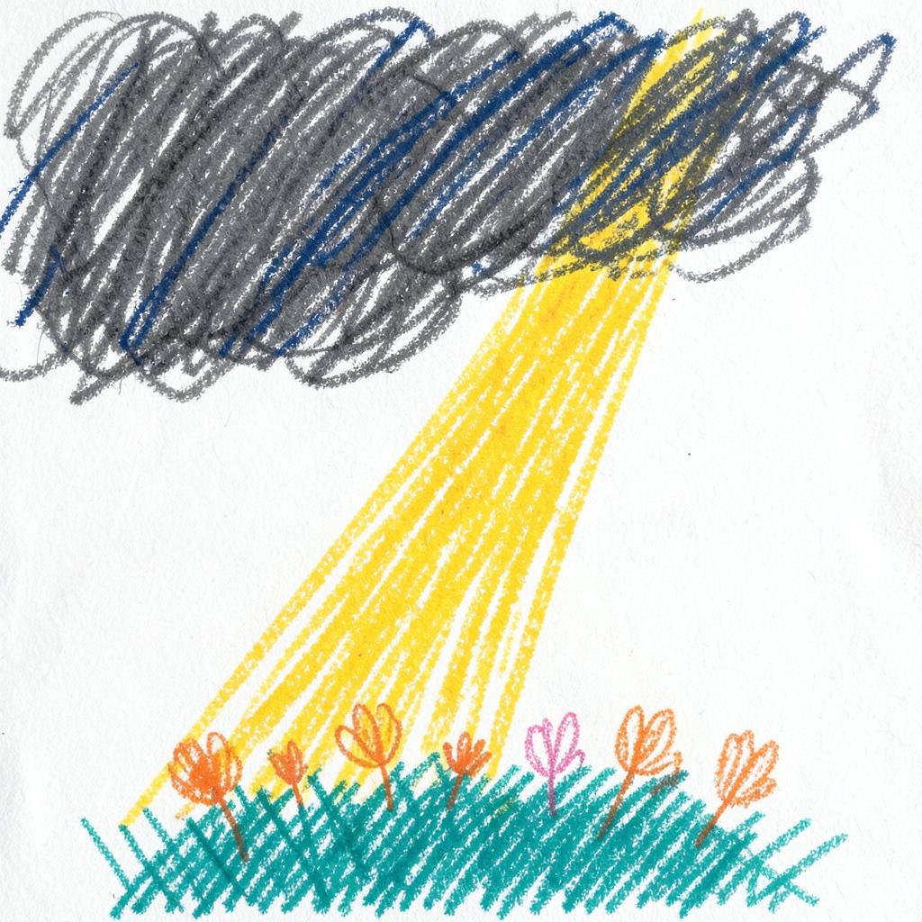 Grey Clouds, Golden Light artwork