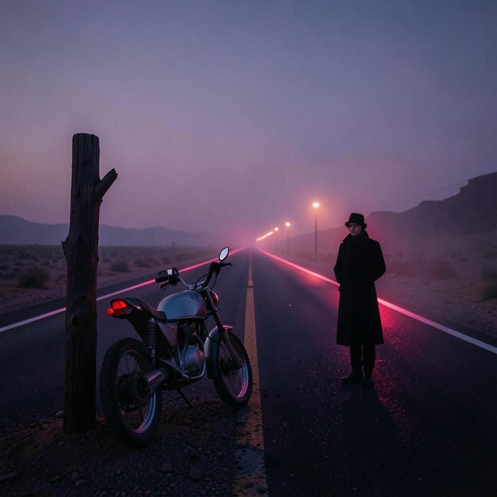 "Desert Road"| Bari Zezmore artwork