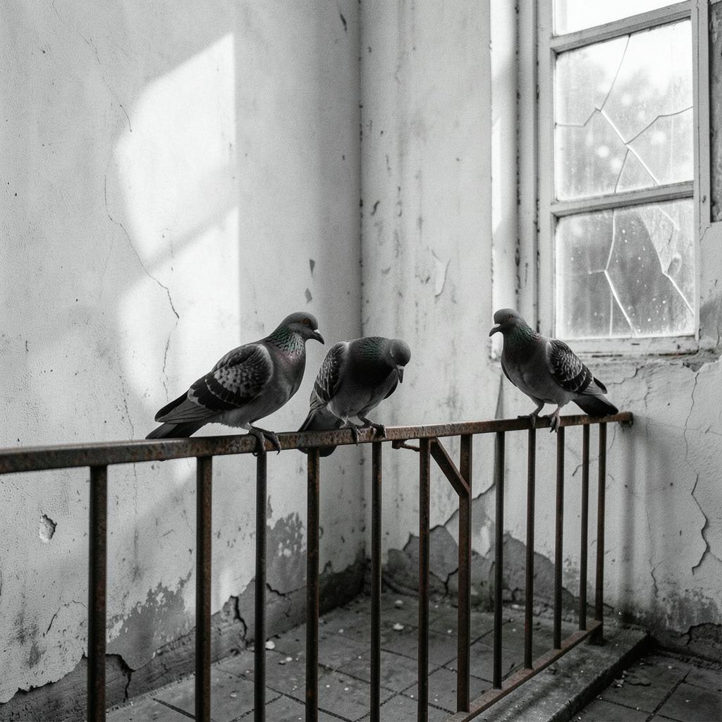 Голуби во дворе. Эстрадная баллада. 3-й вариант. artwork
