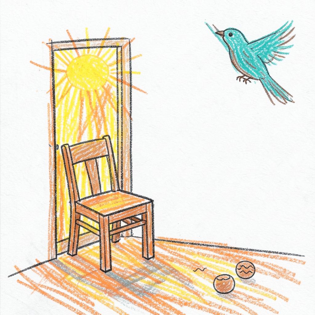 Une chaise pour le matin · 作品封面