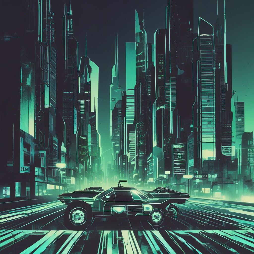 A dark future artwork
