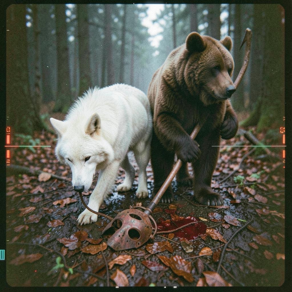 9.-Le Loup Blanc et le Vieil Ours artwork