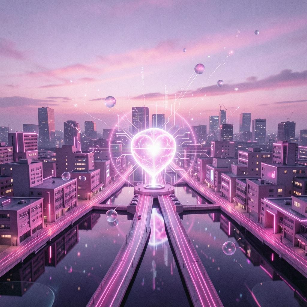 🌙 電脳千夜一夜物語 〜第二夜：回路のハート〜 artwork