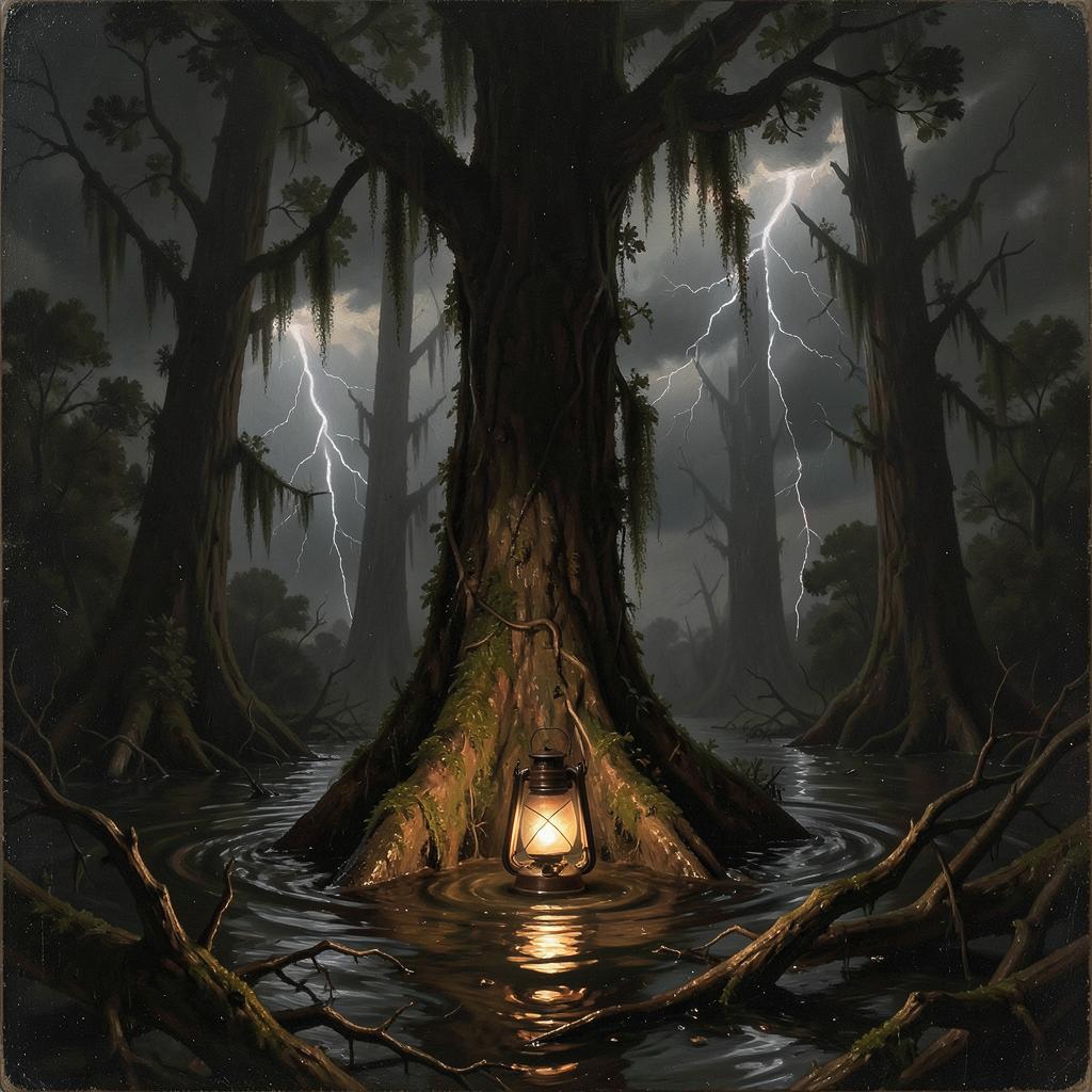 Whispers in the Florida Swamp artwork