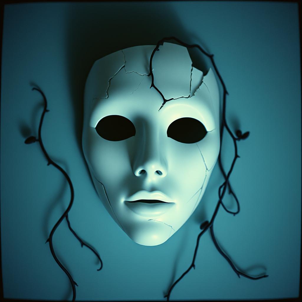 Porcelain lies artwork