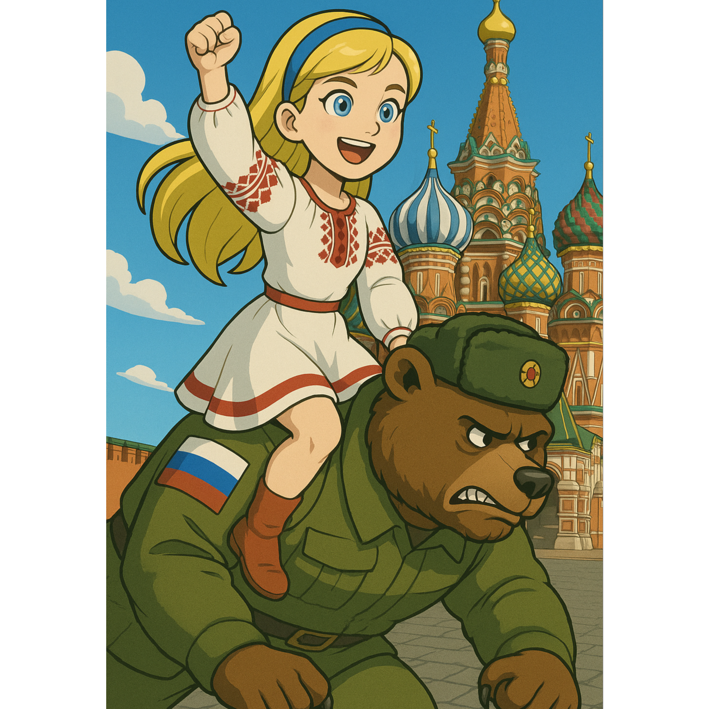 Image for Як Подоляночка Побила Російського Ведмедя (How Podolyanochka Out-Boxed the Russian Bear) v2ba