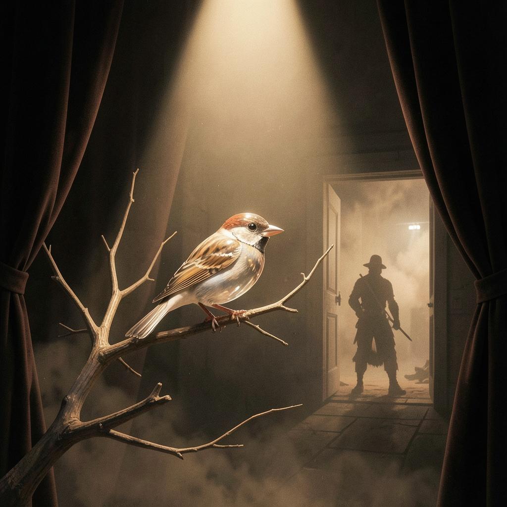 The Bird and the Fool — © 2026 (S. Marshak, translated by A. Sikorsky) v.1.7 artwork