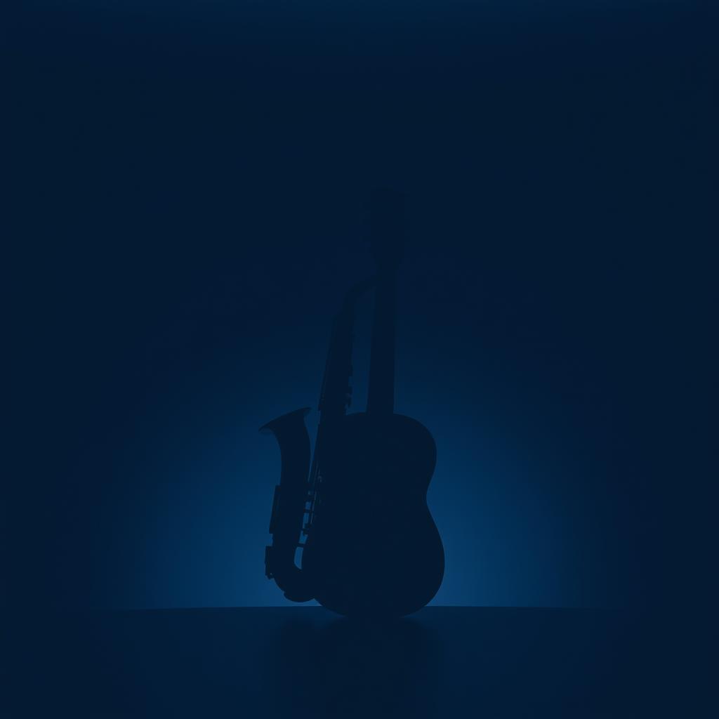 sax guitar artwork