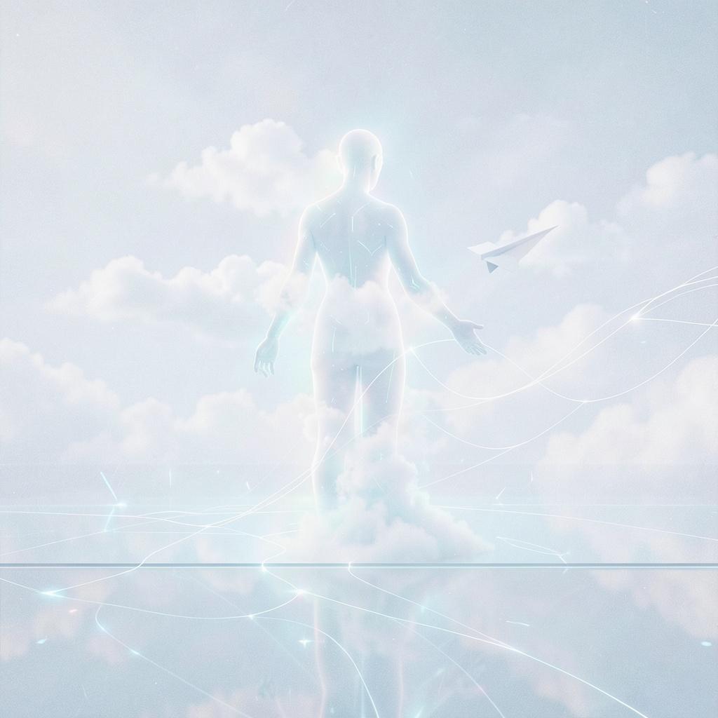 5💙Clouds and Wind: The Path of the Wind | 雲朵與風：風的軌跡 artwork