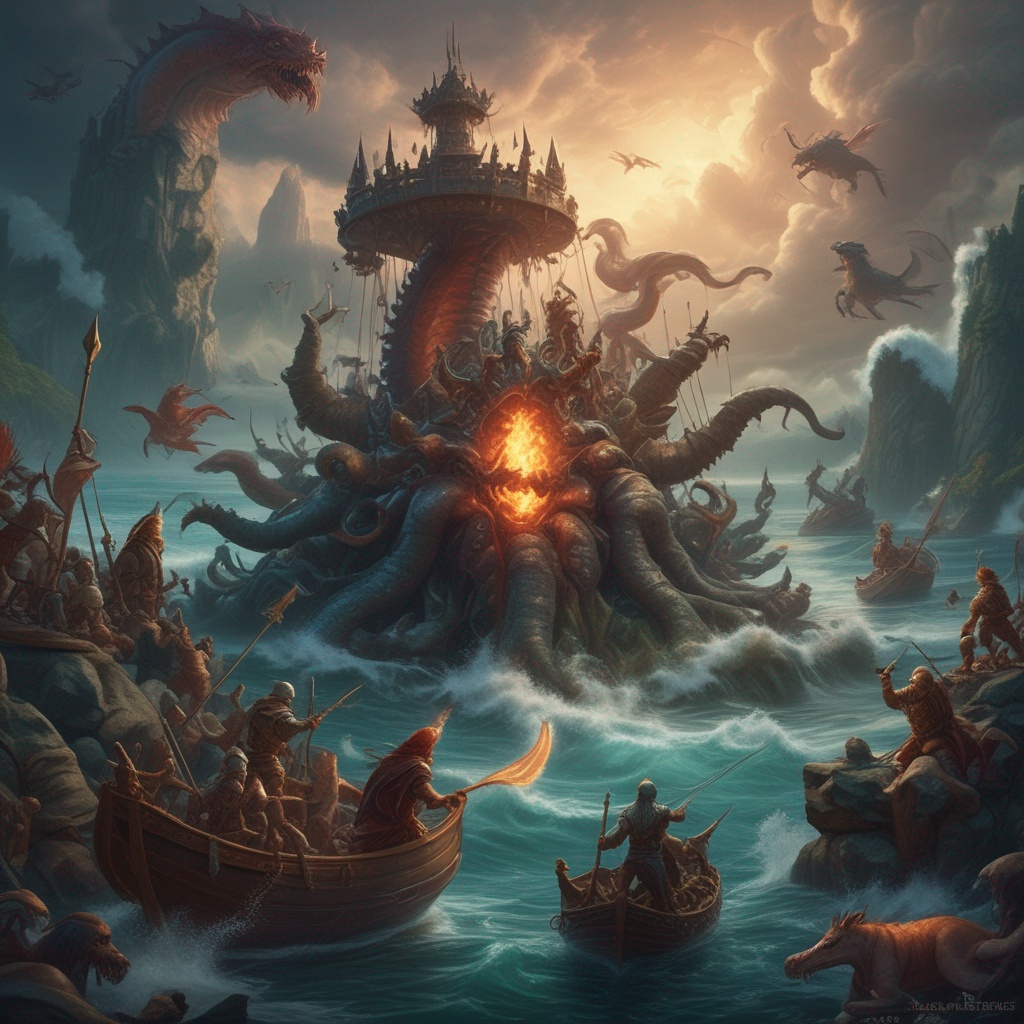 New World artwork