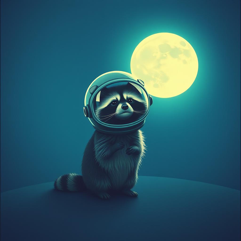 C on the Moon artwork