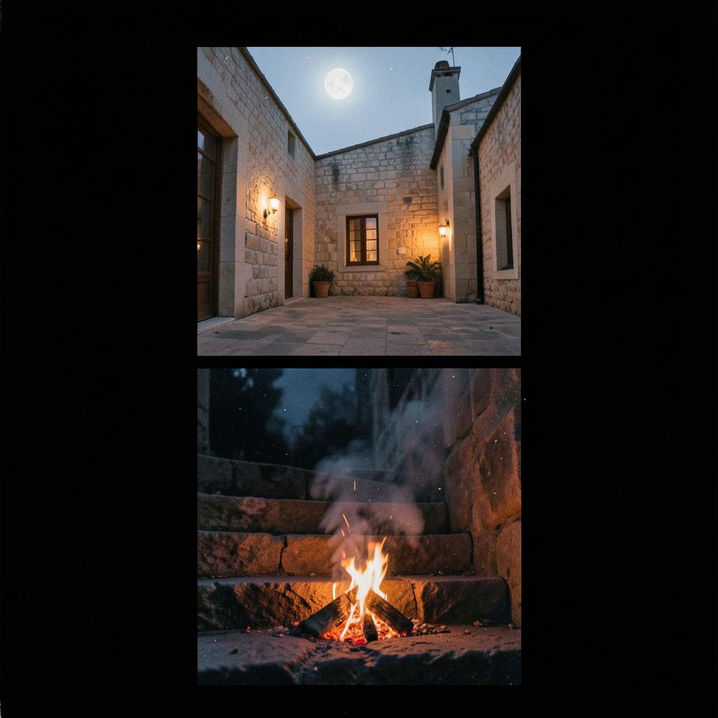 05 - FIRE IN THE COURTYARD artwork