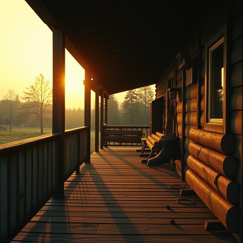Rob had a camper at the end of the road artwork