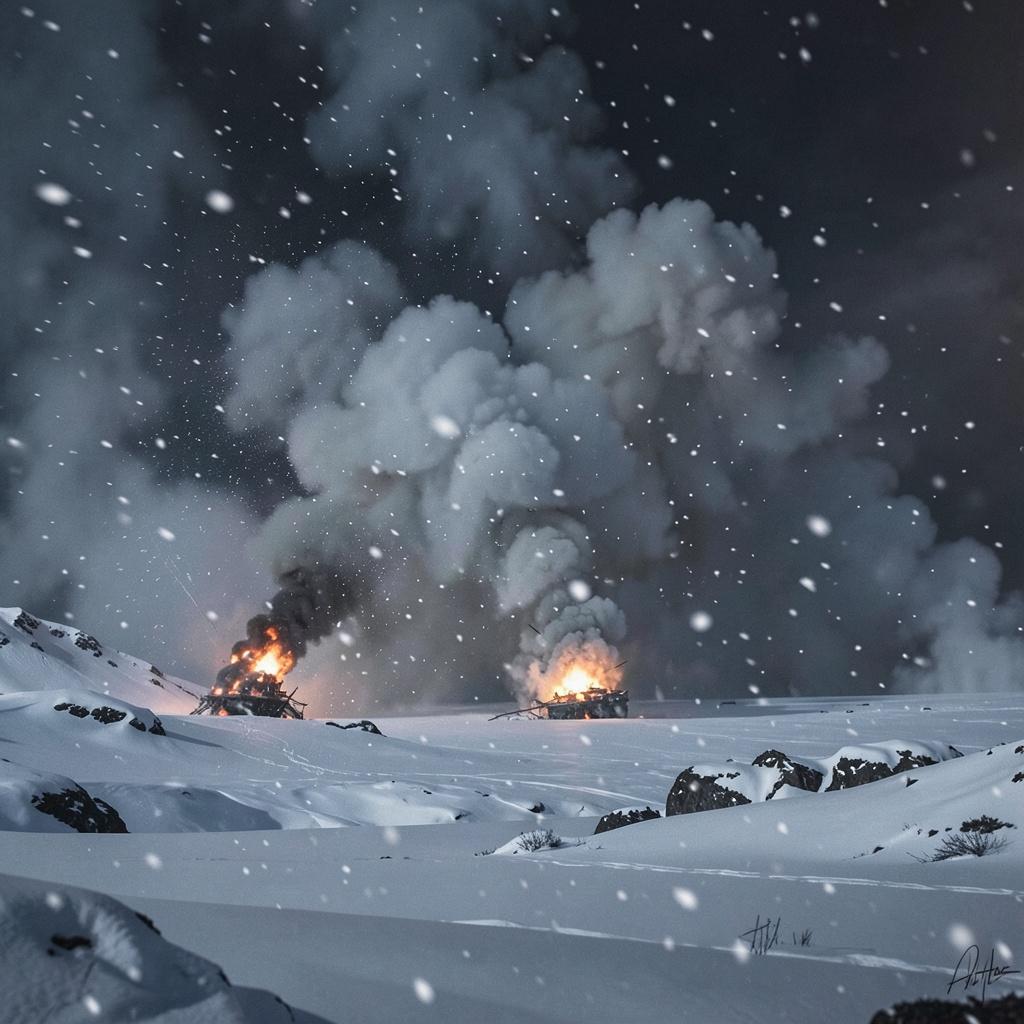Snow Through The Smoke artwork