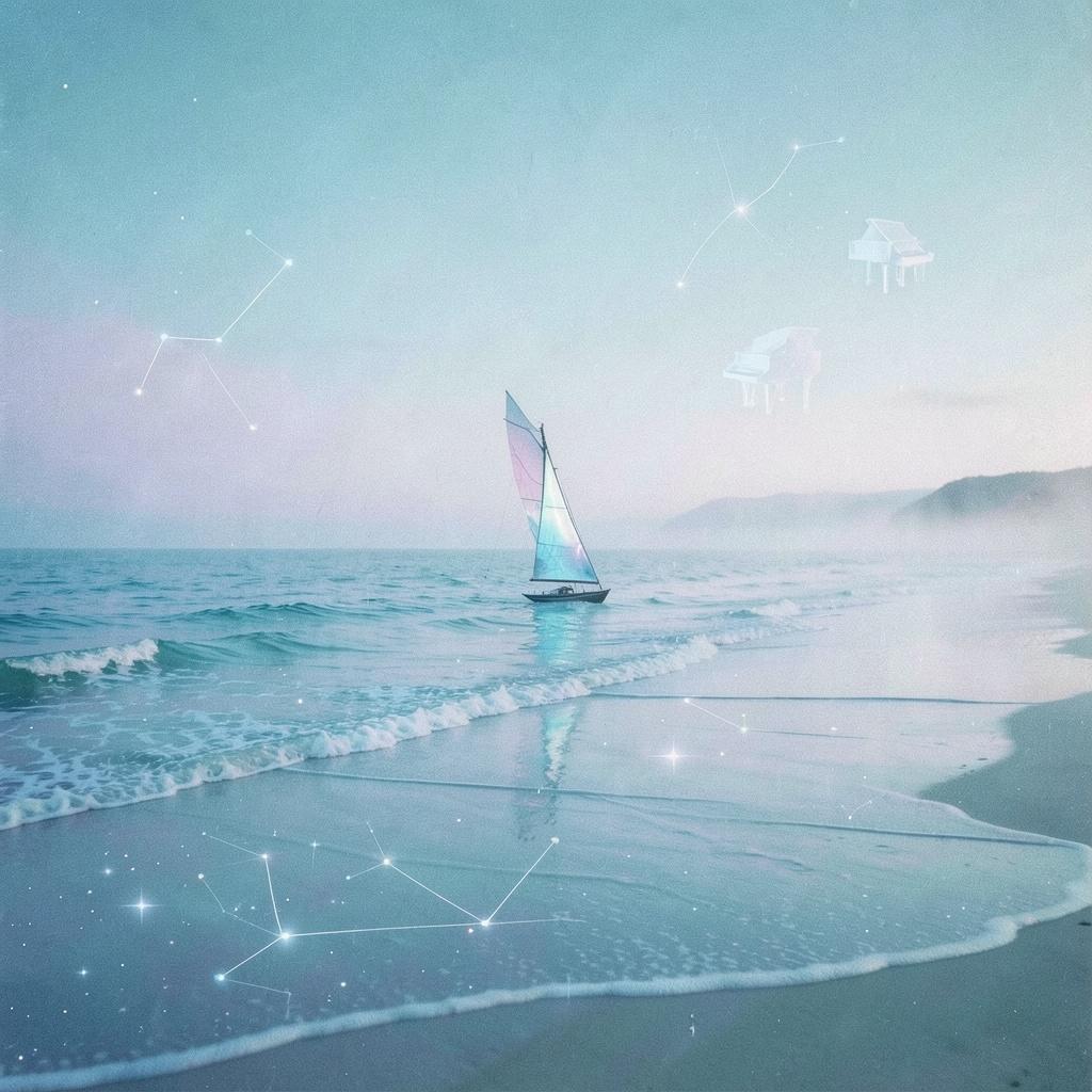 2🌜Blue Shore, Five Light-Years Away | Salt, Honey, and the Memory of Blue artwork