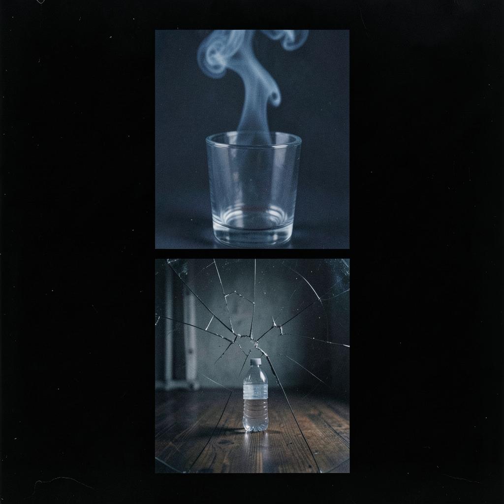 Røg i glasset artwork