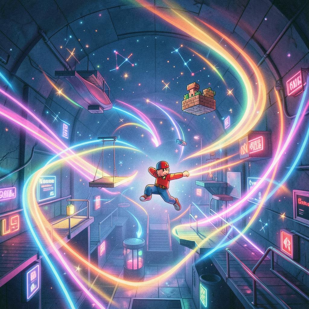 Gymnastic theme artwork