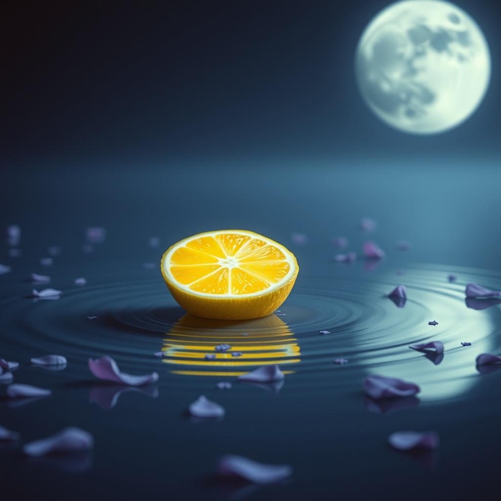Lemon moon artwork