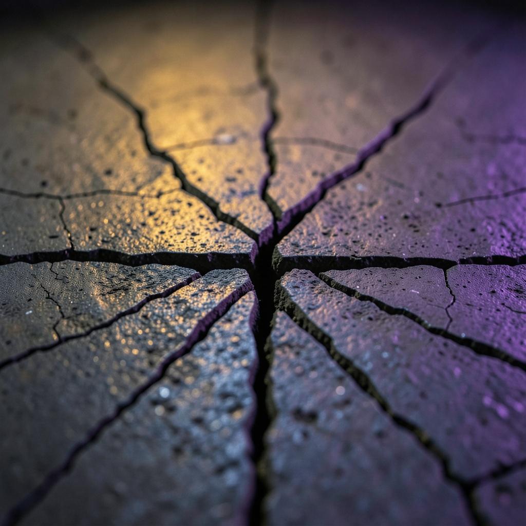 Mind the crack... (cover) artwork