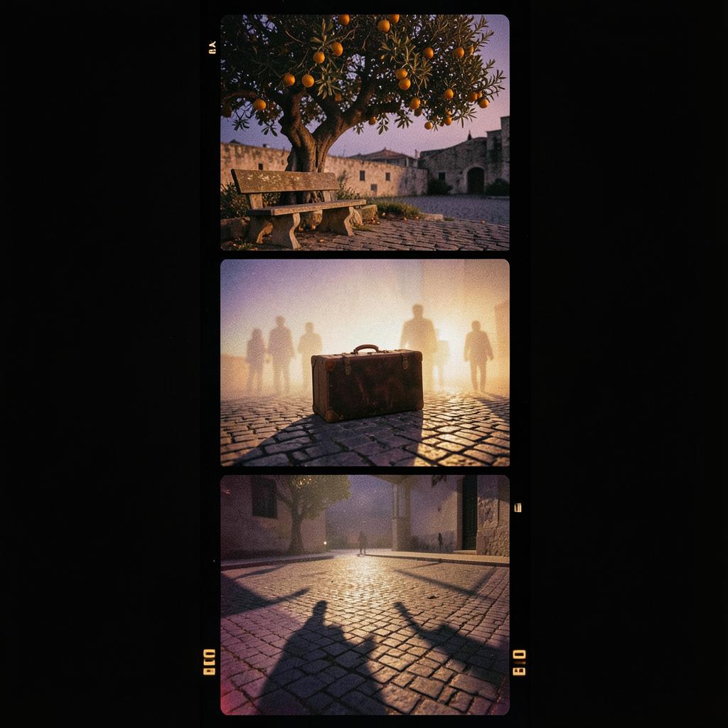 El hombre de la plaza artwork