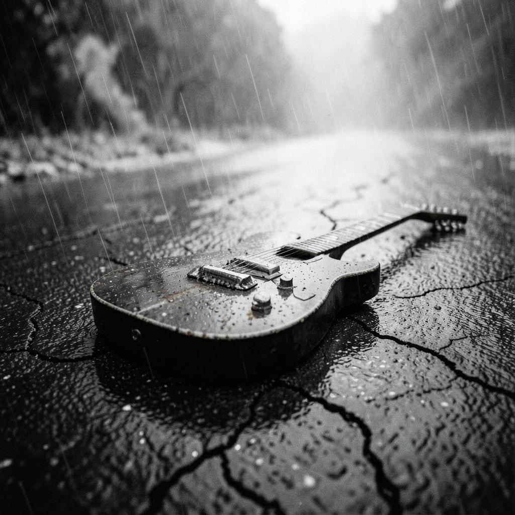 BYA: Melodic Rock, Title: Wildfire in the Rain, artwork