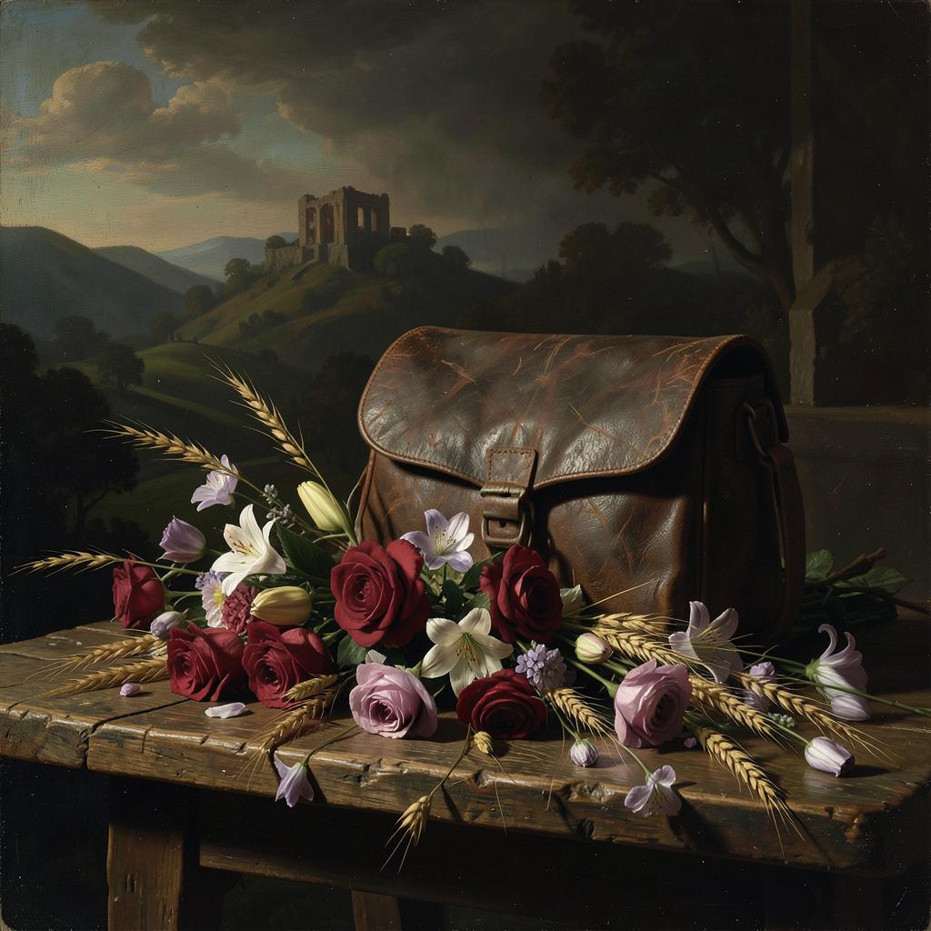 Цветы в руках artwork
