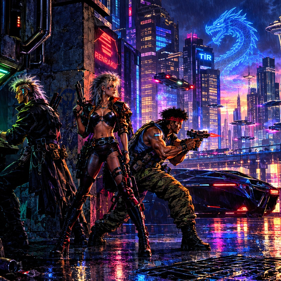 SHADOWRUN: GHOSTS IN THE NEON (#LevelSelect) artwork