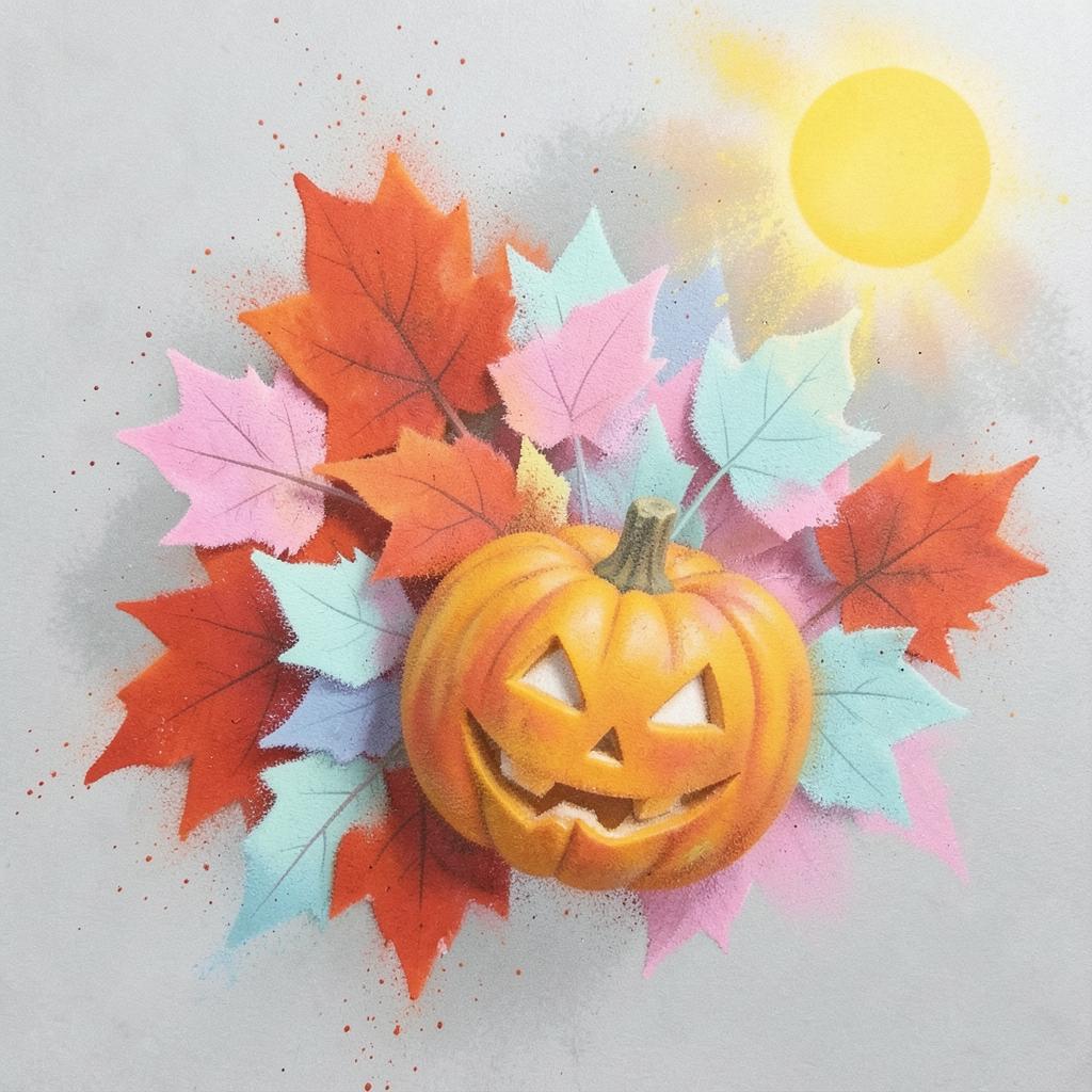 It’s the season of fall artwork