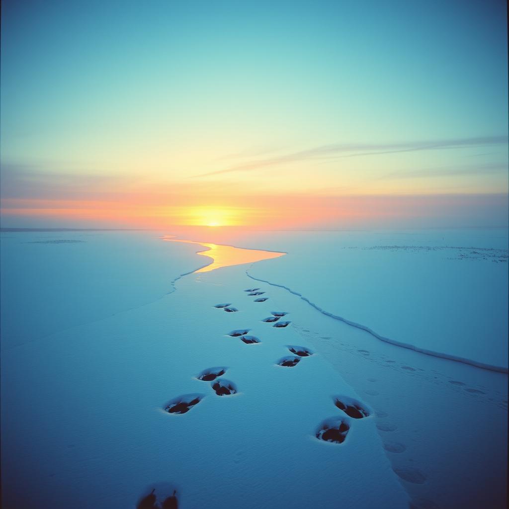 Track 7: Frozen Water, Puma Prints artwork
