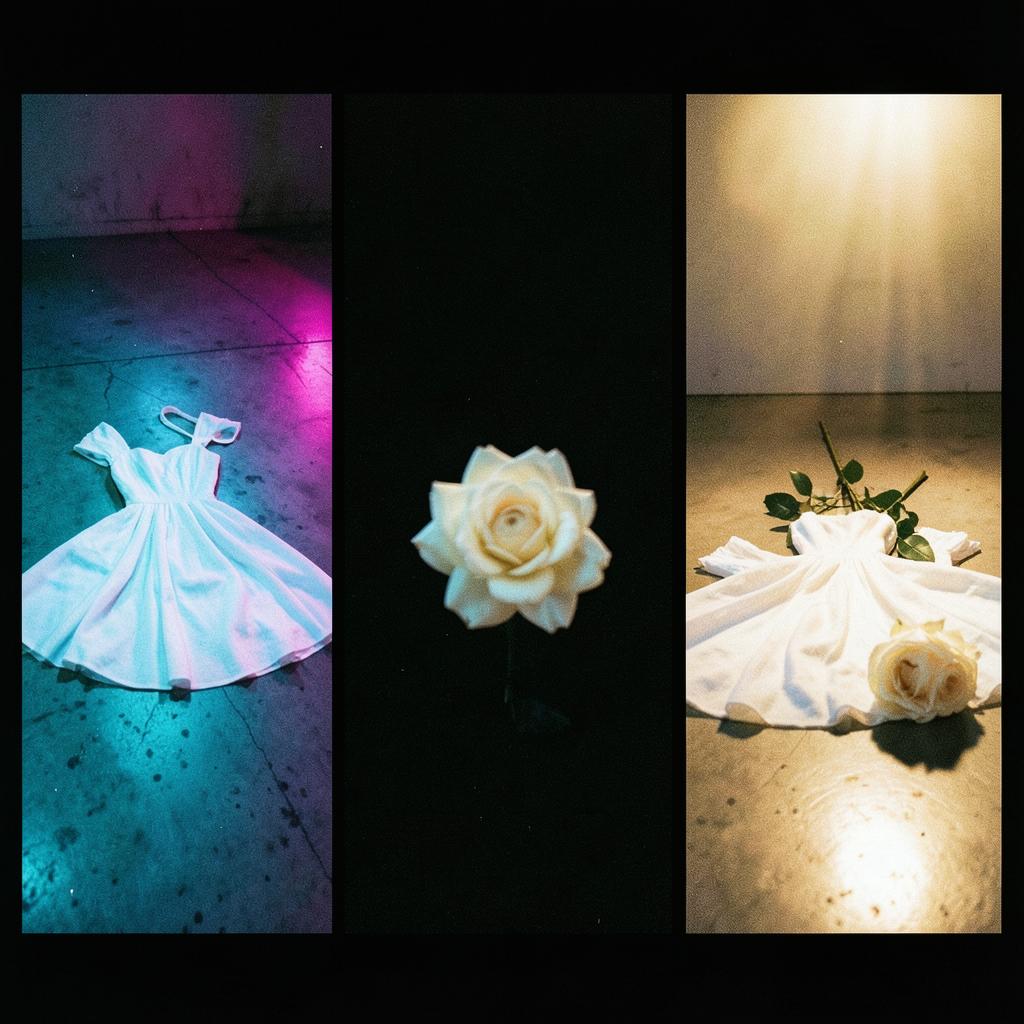 Ex/New vers//Cream rose in her hair (Remastered x2) artwork