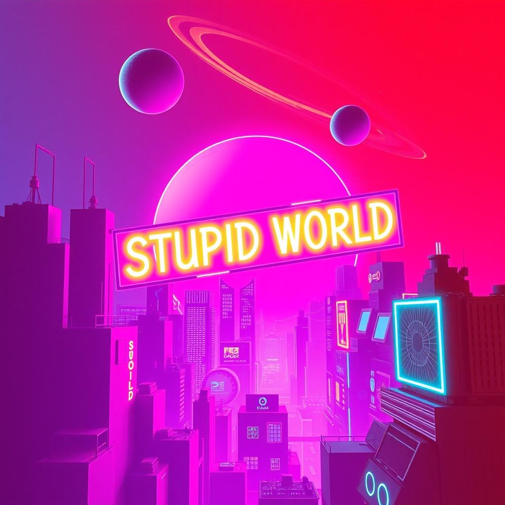 Stupid World Needs Peace artwork