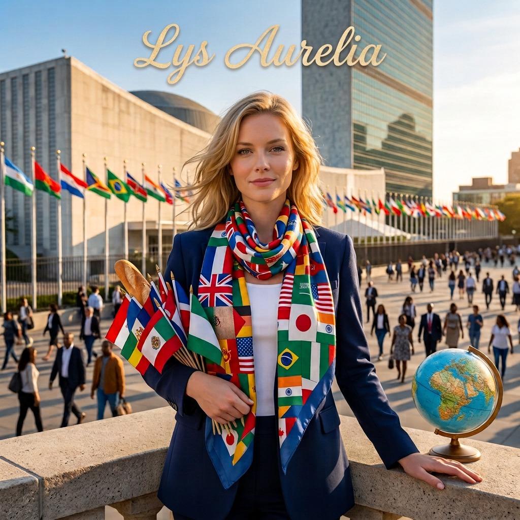 Lys Aurelia in 4 languages  