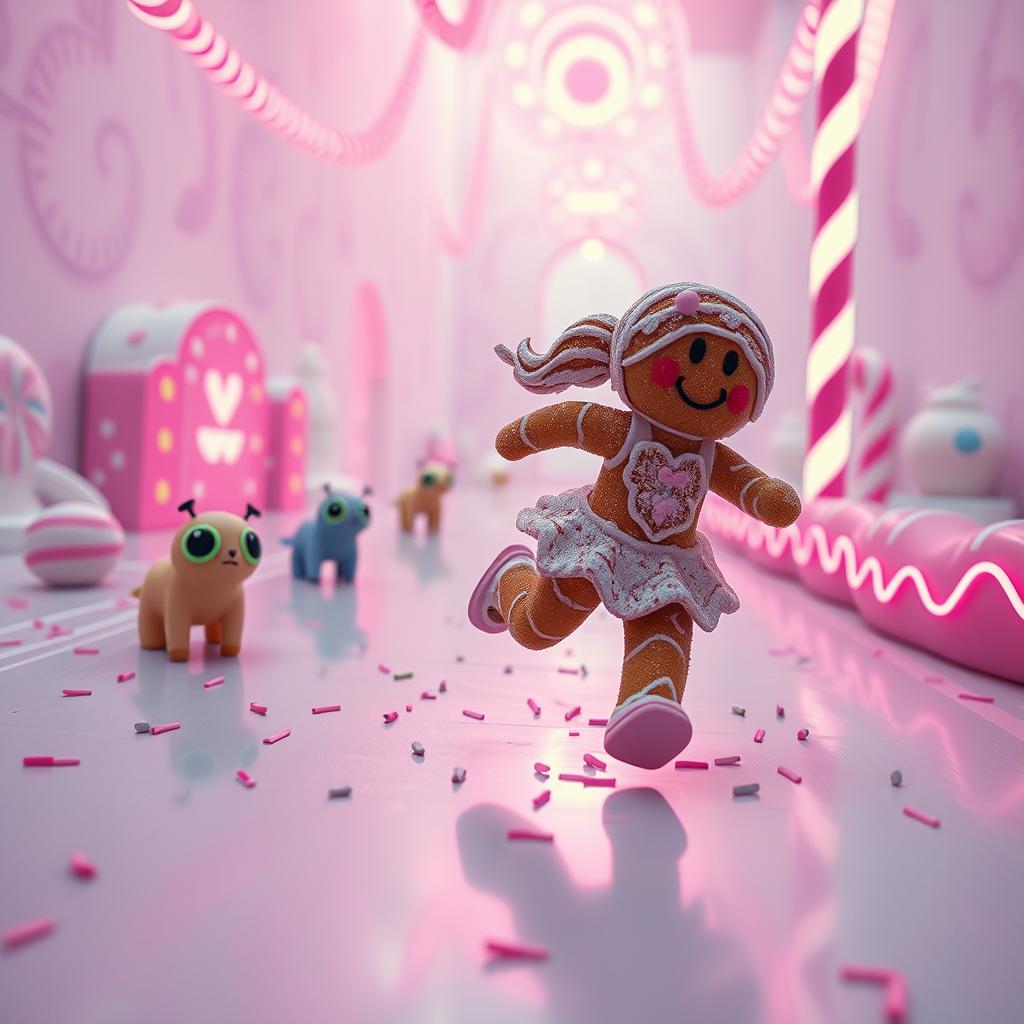 The Gingerbread Girl artwork